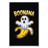 Boonana Schattige Geest Banaan Halloween