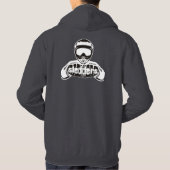 "BoonDocker" Gray Sledders.com Hoodie (Achterkant)