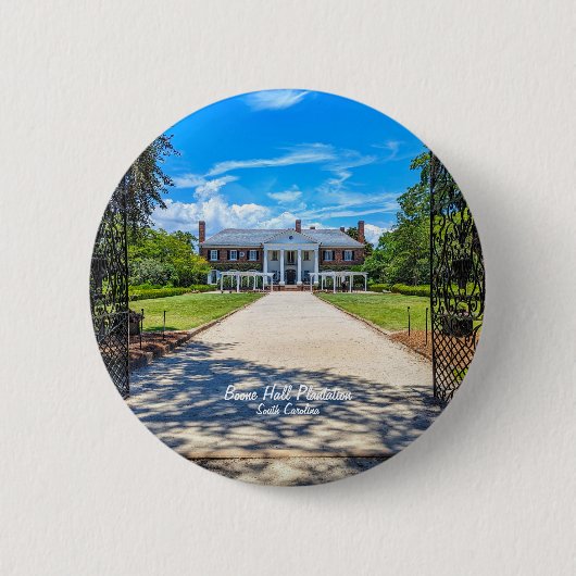Boone Hall Plantation Button (Voorkant)