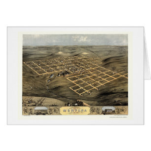 Boone (Montana), carte panoramique d'IA - 1868