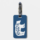 Boone North Carolina Beer Bagagelabel (Achterkant verticaal)