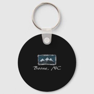Boone North Carolina Winterskiën Fun Sleutelhanger