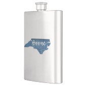 Boone North Carolina Wood Grain Flacon (Links)