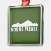 Boone Please Metalen Ornament (Links)
