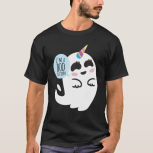 Boonicorn Boo Geest Eenhoorn Schattig Grappig Hall T-shirt