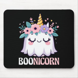 Boonicorn Unicorn Ghost Halloween Mannen Vrouwen K Muismat