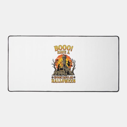 Booo Spooktacular Halloween Sorcière Chaudron Chât (Recto)