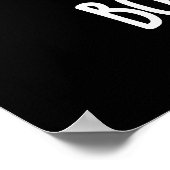 Booocumber Funny Ghost Cucumber Pun Dark BG Poster (Hoek)