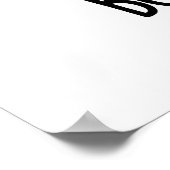 Booocumber Funny Ghost Cucumber Pun Poster (Hoek)