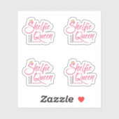 Boooklover Shelfie Queen Sticker (Vel)