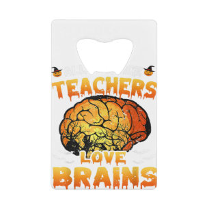 Boooks Ghost Funny Halloween Teacher Book Library Kredietkaart Flessenopener