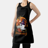 Booooks Boo Reading Books Halloween Schort (Insitu)