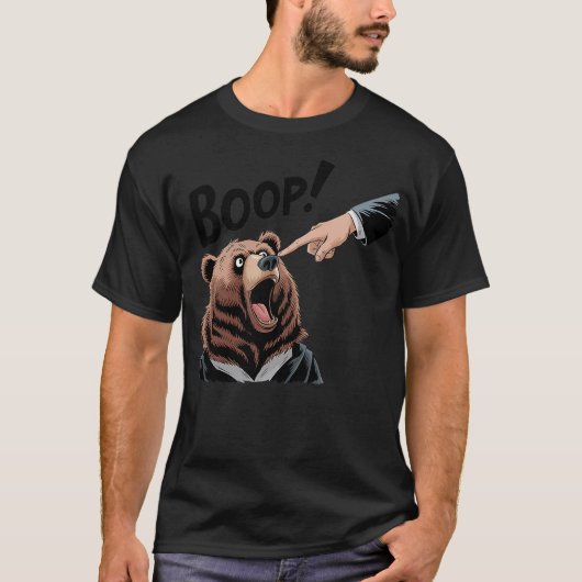 Boop Bear Vintage T-shirt (Voorkant)