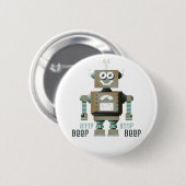 Boop Beep Speelgoed Robot Button (lt) (Voorkant /achterkant)