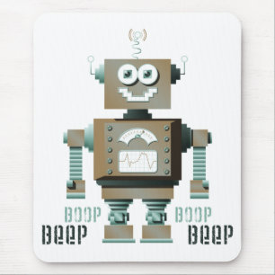Boop Beep Speelgoed Robot Mousepad (lt) Muismat