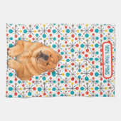 BOOP smooth chow  - ArtMuse Kitchen Towels  Theedoek (Horizontaal)