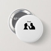 Boop the Nose Ronde Button 5,7 Cm (Voorkant /achterkant)