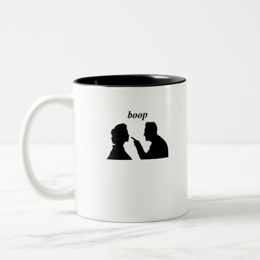 Boop the Nose Tweekleurige Koffiemok (Links)