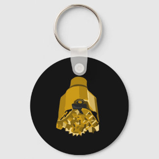 boor bit zwart sleutelhanger