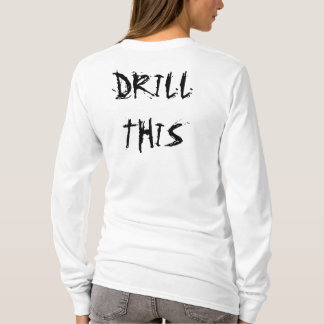 Boor deze Hoodie T-shirt