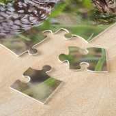 Boorboei, Athene cunicularia, Kaapkoraal; Legpuzzel (Zijkant)