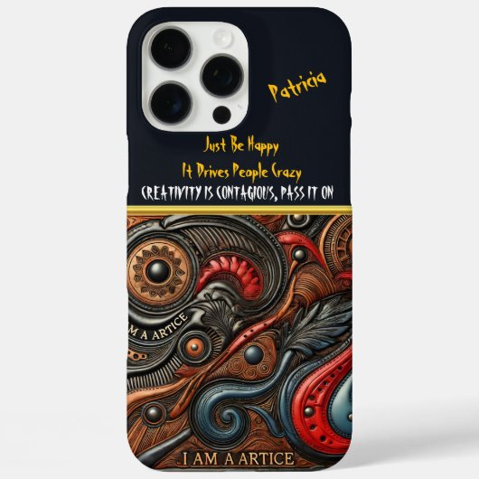 Boordevol oogontwerp in dynamische kleuren Case-Mate iPhone case (Achterkant)