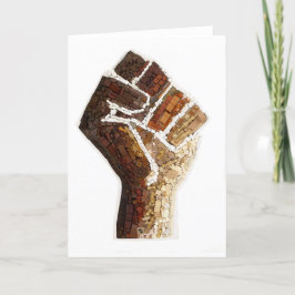 Boordspelartikelen protestkaart feestdagen kaart