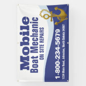 boordwerktuigkundige spandoek (Verticaal)