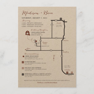 Boorkaartenpas - DOUANE VOOR MADISON Informatiekaartje