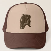 BOORN™ Beer hoofdsymbool Trucker Pet (Voorkant)