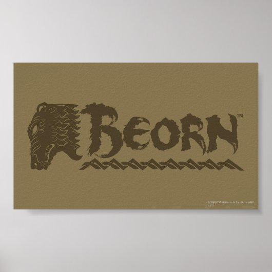 BOORN™ Beer Poster (Voorkant)
