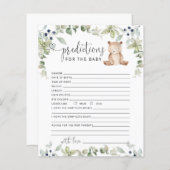 Boorse eucalyptus kleine voorspellingen van de bab (Voorkant / Achterkant)