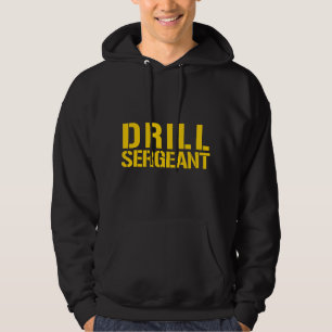 Boorsergeant Uniform Militair Kamp Instructeur Hoodie