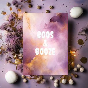 Boos and Boos Volwassenen Halloween Feest Feestdagenkaart