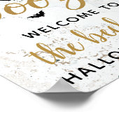 Boos & Booze Affiche de bienvenue de la fête d'Hal (Coin)