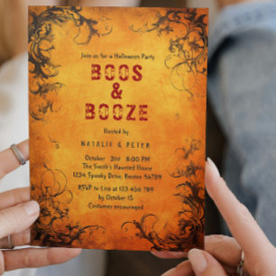 Boos & Booze I Ivy Uitnodiging