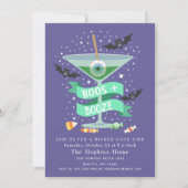 Boos & Booze Martini Halloween Party (Voorkant)