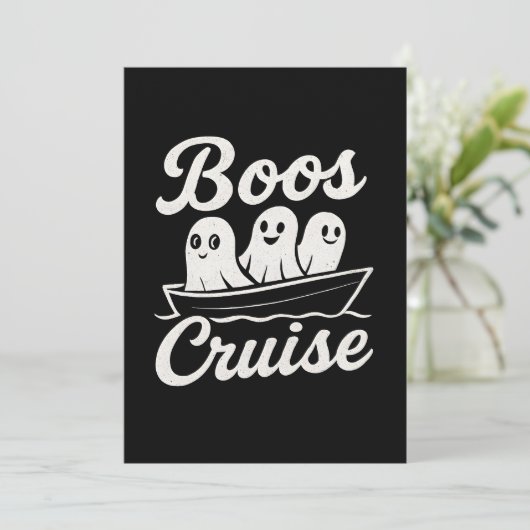 Boos cruise  kaart (Staand voorkant)