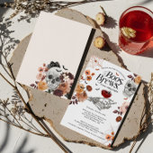 Boos en Brouwen Waterverf Halloween Volwassenenfee Kaart