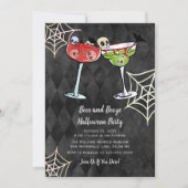Boos et Booze Halloween Invitation (Devant)
