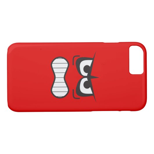 Boos gezicht grappig Case-Mate iPhone case (Achterkant (Horizontaal))