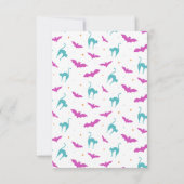 Boos Hisses et cartes de voeux d'Halloween (Dos)