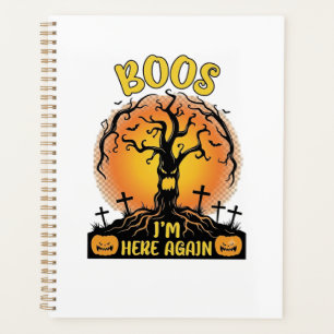 Boos Je suis ici encore Halloween Arbre Épouvantab