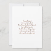 Boos of bogen Geslacht onthullen Kaart (Achterkant)