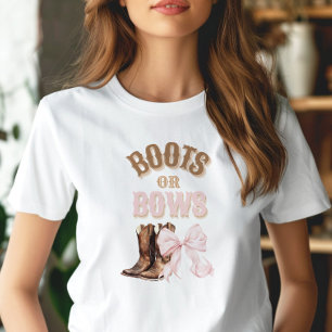 Boos of bogen Geslacht onthullen T-shirt