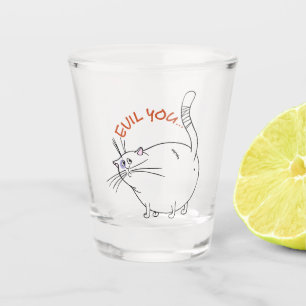 Boos op je shot glas