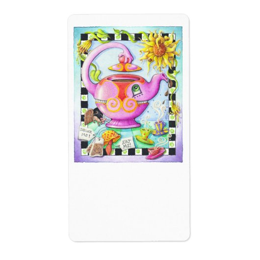 BOOS OVER TEA PARTY LABELS (Voorkant)