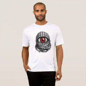 boos palestijns oog t-shirt (Voorkant volledig)