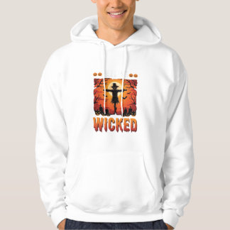 Boosaardig Halloween Vogelverschrikker Design_1 Hoodie
