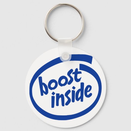 Boost van binnen sleutelhanger (Voorkant)